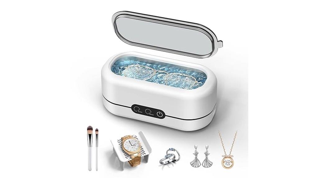 dual mode ultrasonic jewelry cleaner