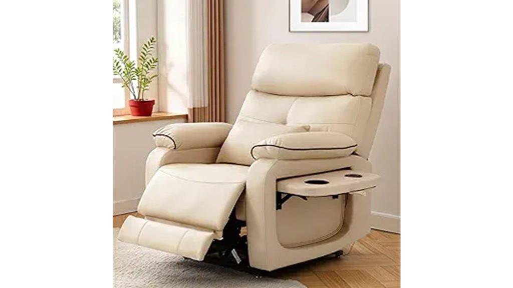 dual motor massage recliner