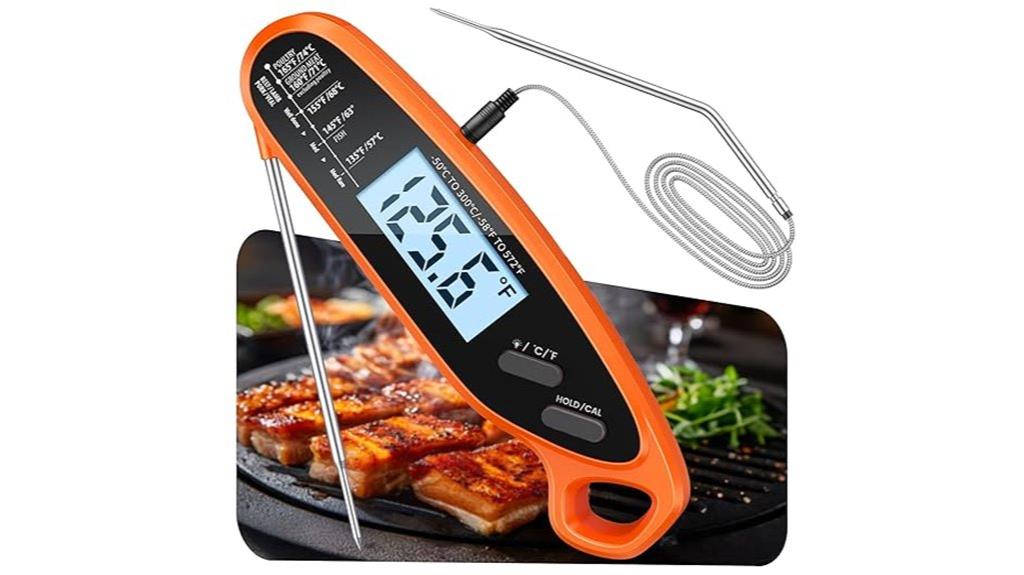 dual probe digital thermometer
