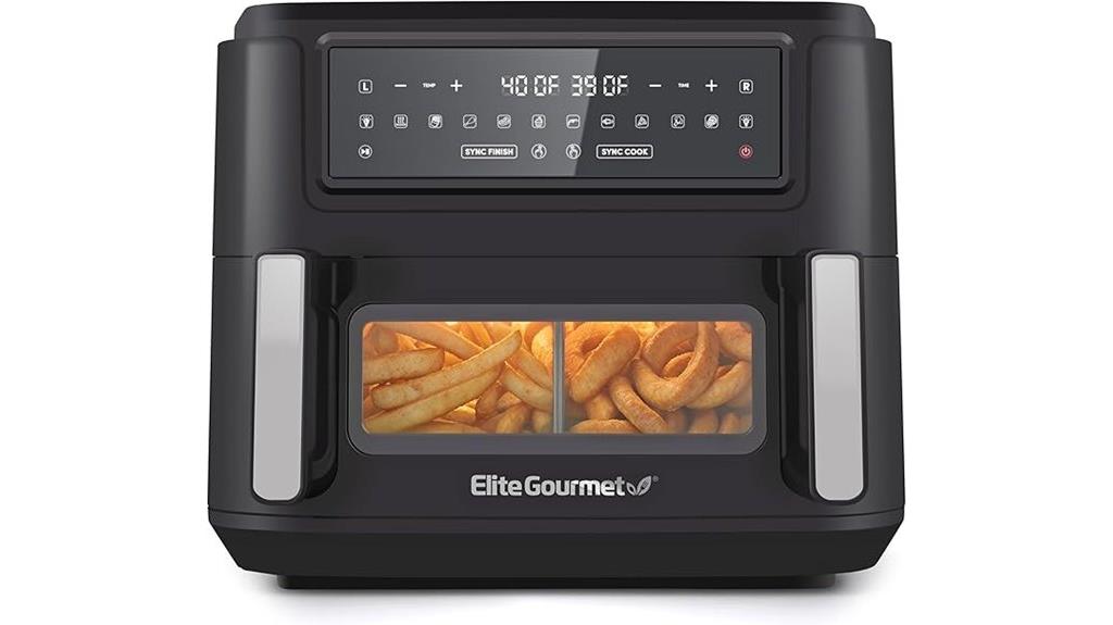 dual zone air fryer oven