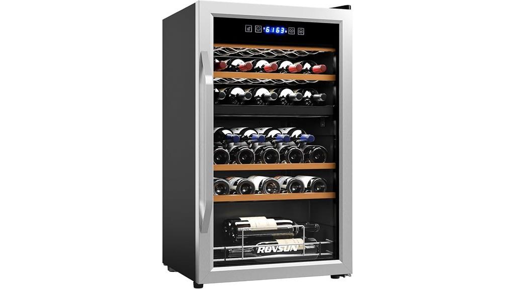 dual zone wine cooler