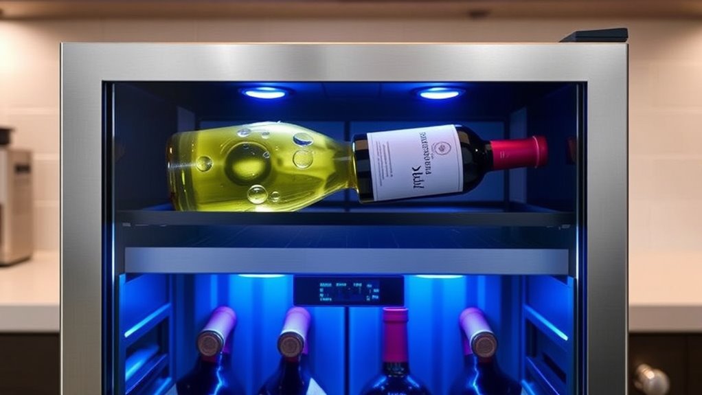 dual zone wine cooler options