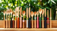 eco friendly bamboo utensil sets