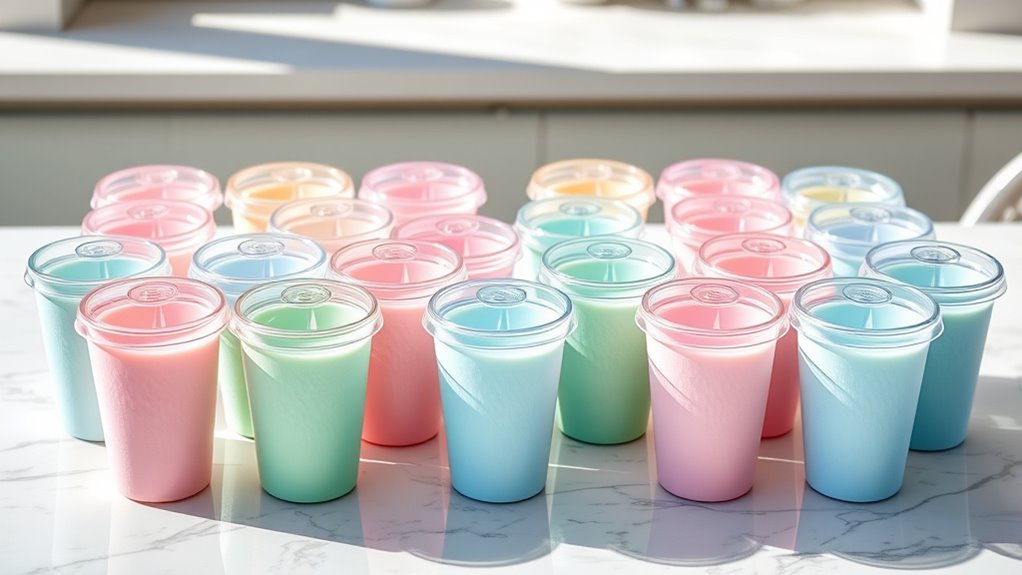 eco friendly gelato cup collection