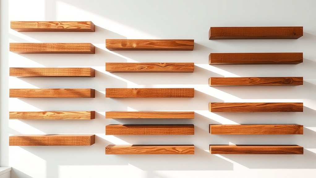 eco friendly reclaimed wood shelves