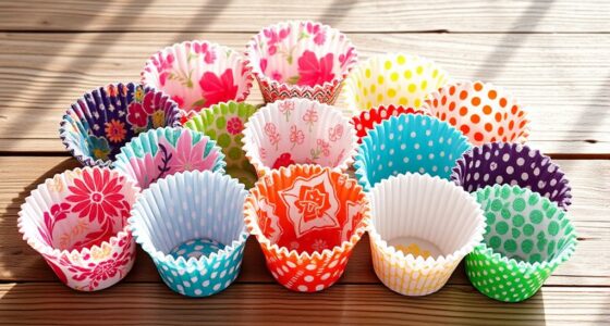 eco friendly reusable cupcake liners