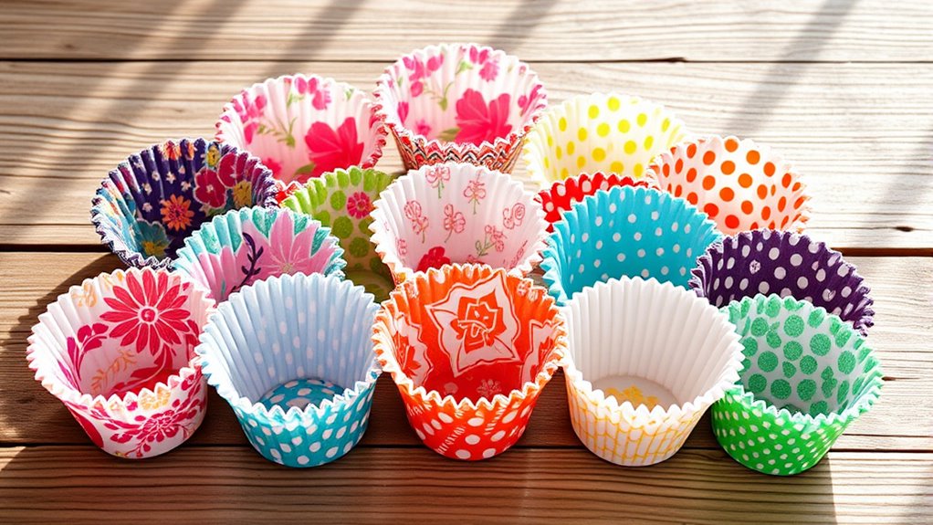 eco friendly reusable cupcake liners