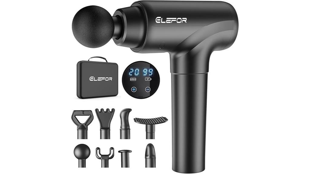 eight headed massage gun