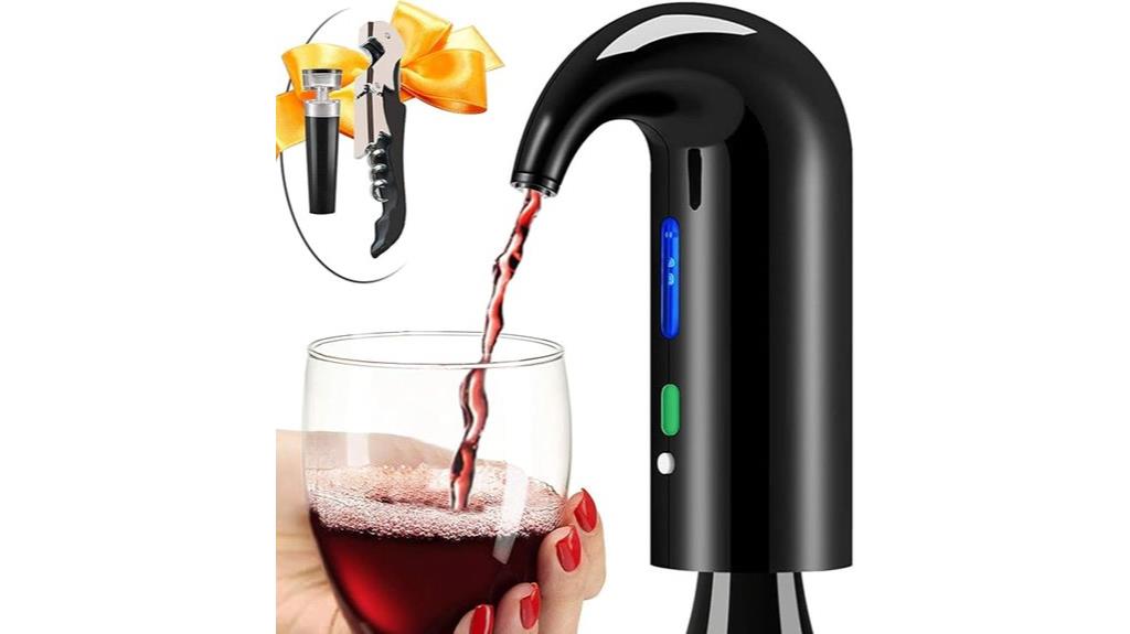 electric wine dispenser spout