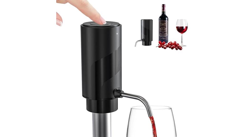 electric wine pouring device
