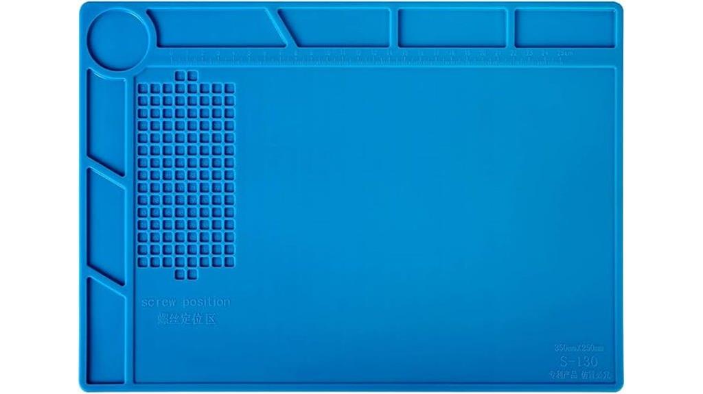 electronics repair silicone mat
