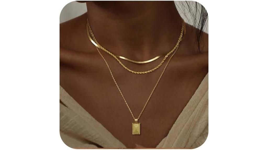 elegant layered jewelry design