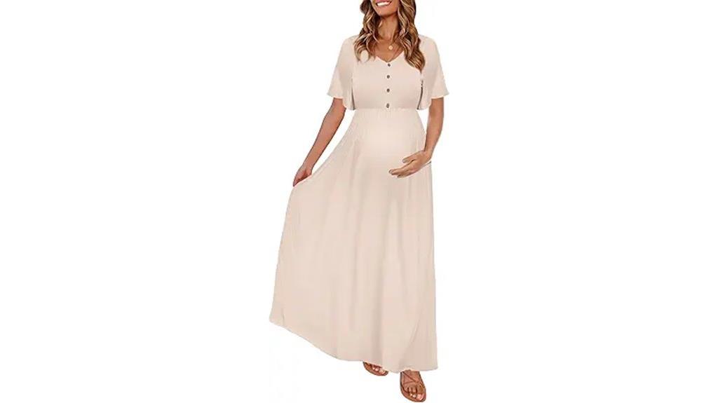 elegant maternity dress for women