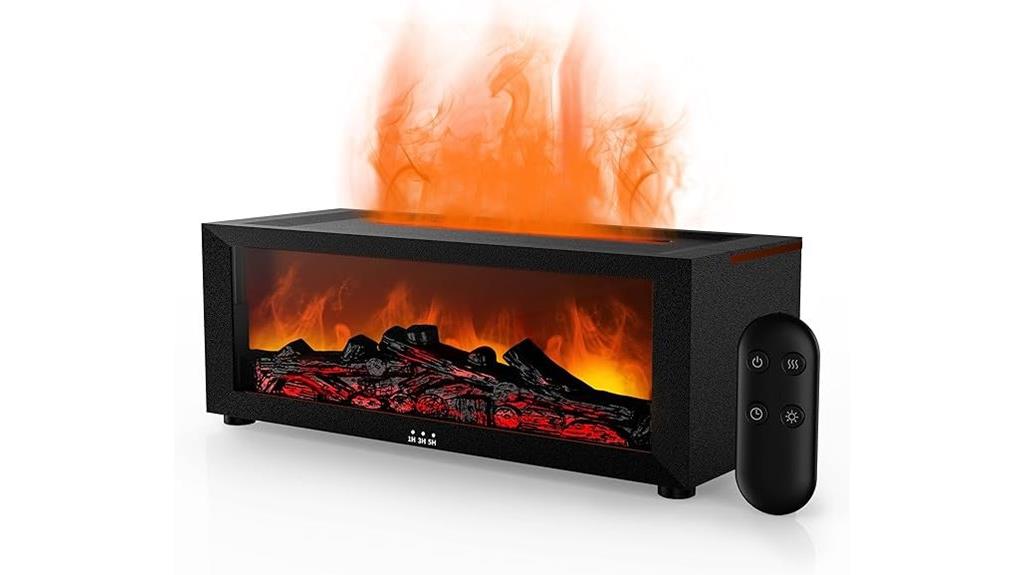 fireplace inspired ultrasonic diffuser