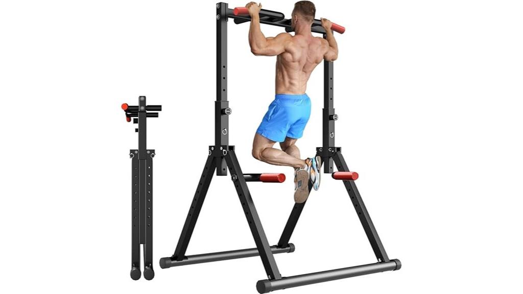 foldable adjustable gym station