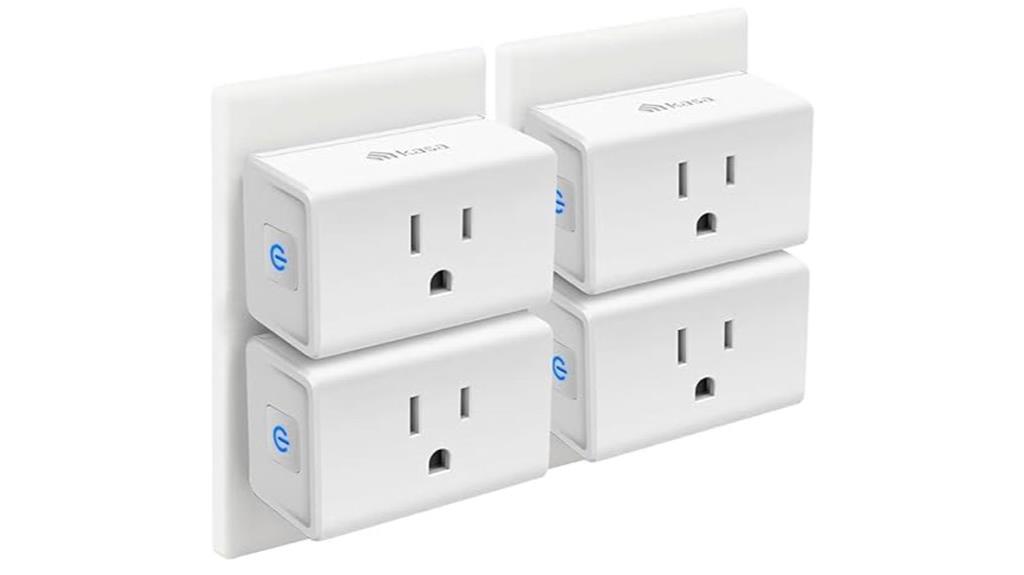 four outlets compact design