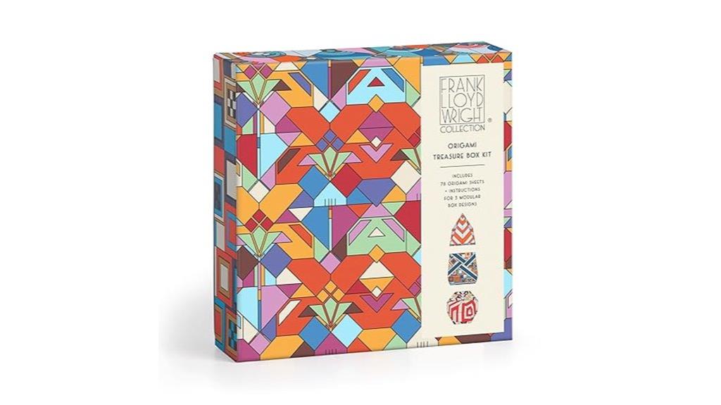 frank lloyd wright origami kit