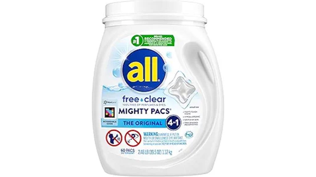 gentle sensitive skin detergent