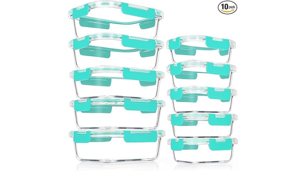 glass meal prep containers