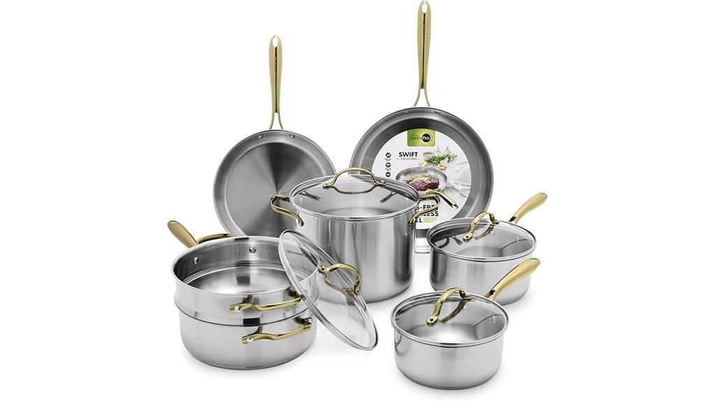 greenpan 11 piece cookware
