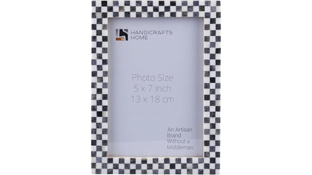 grey white handicraft frames