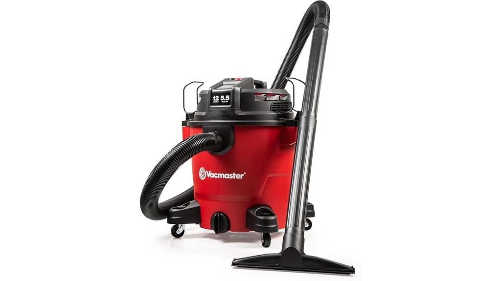 heavy duty 12 gallon wet dry vacuum