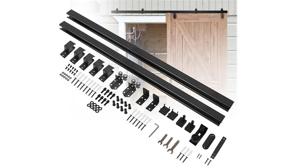 heavy duty barn door hardware