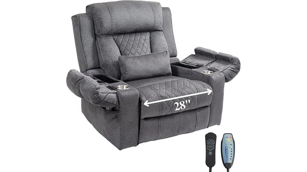 heavy duty elderly recliner