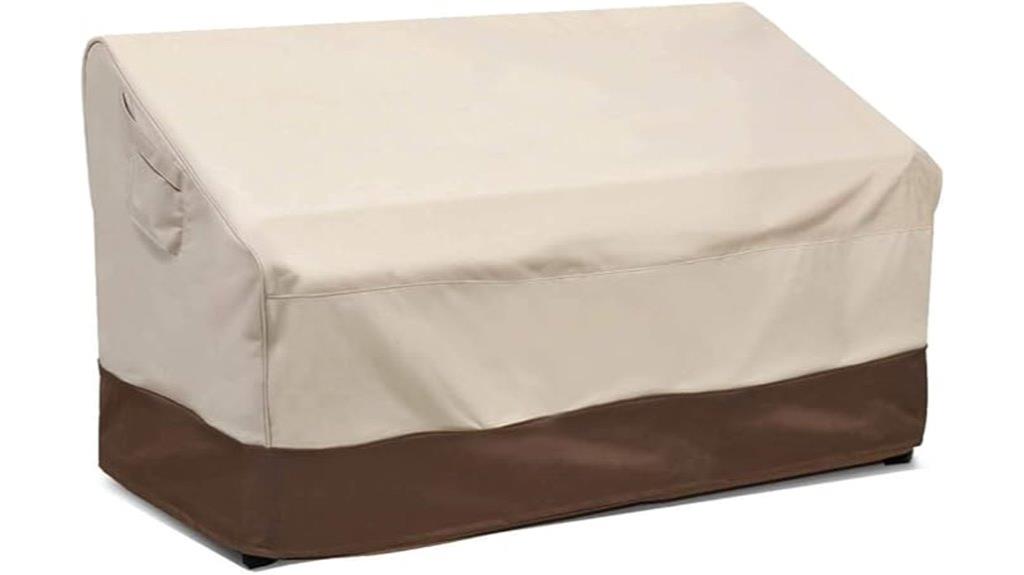 heavy duty two seater bench cover