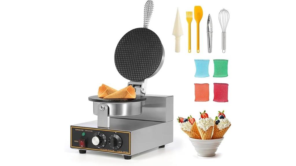 high powered ice cream cone machine