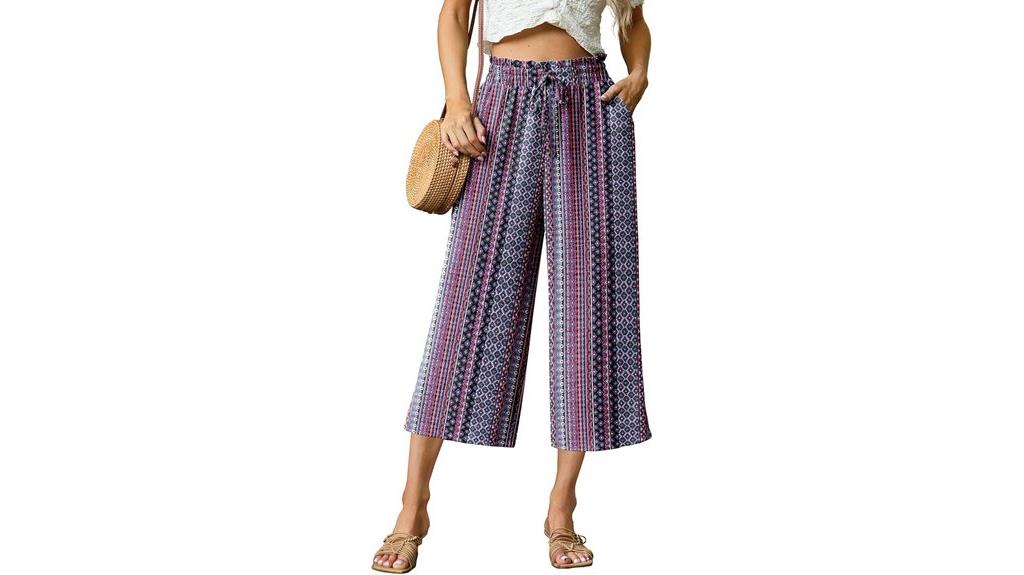 high waisted wide leg pants
