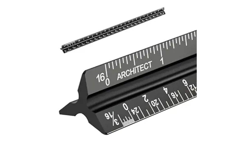imperial measurement architectural ruler