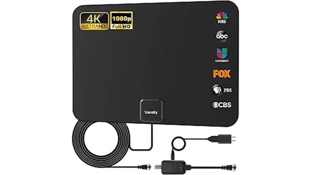 indoor hdtv antenna with amplifier