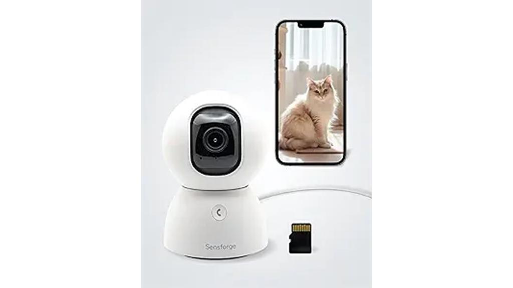 indoor pan tilt security camera