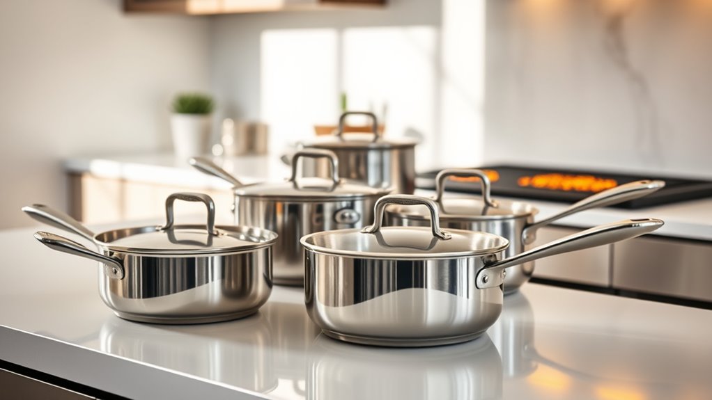 induction compatible durable safe cookware