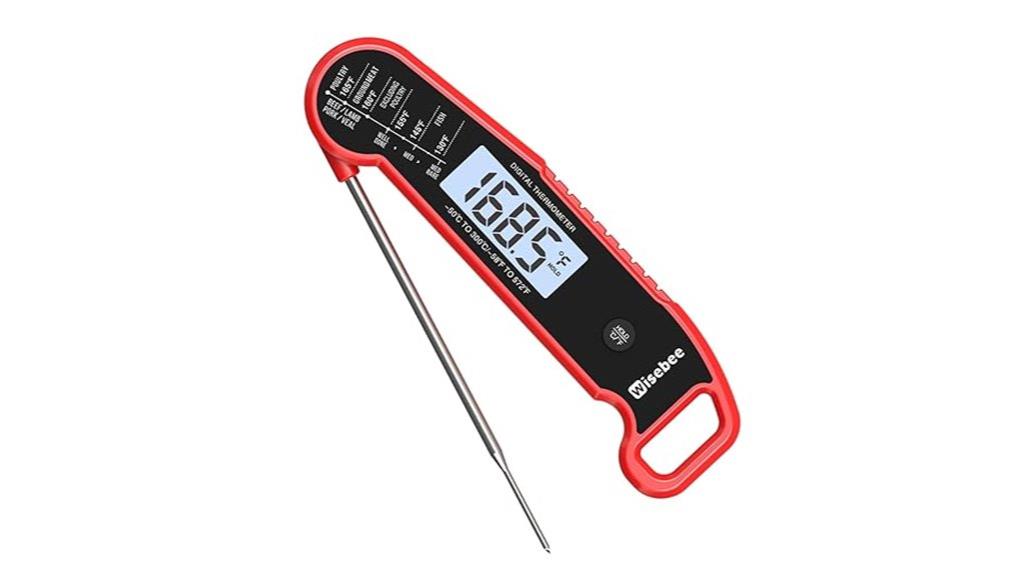 instant backlit meat thermometer