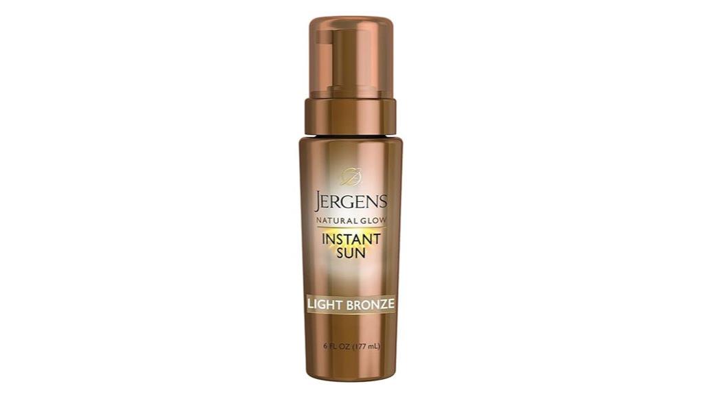 instant light bronze tan