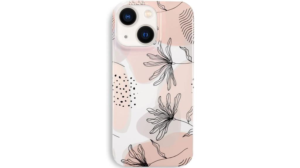 j west abstract print case