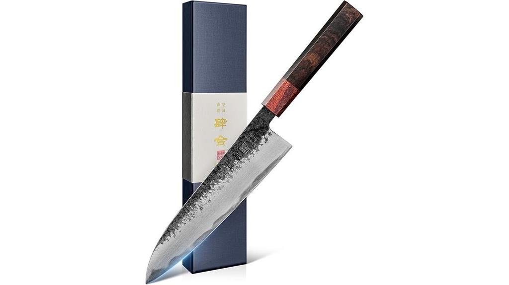 japanese 8 27 inch sandalwood knife