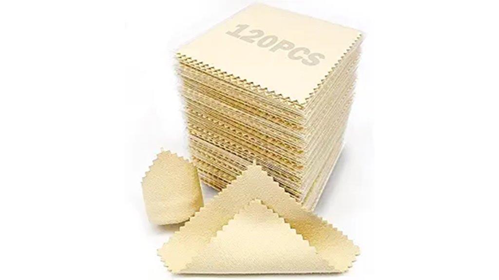 jewelry cleaning cloth pack