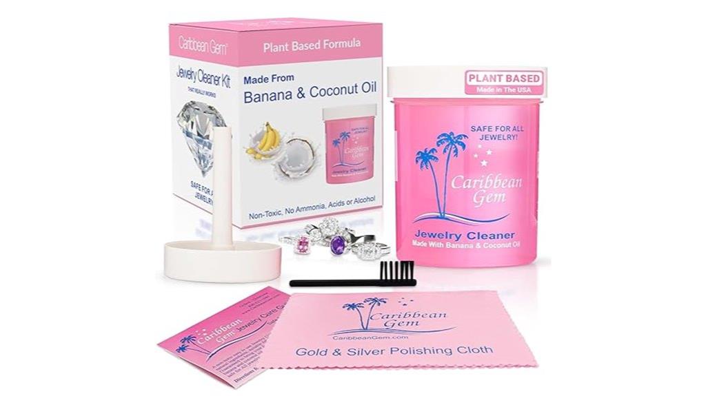 jewelry cleaning kit included
