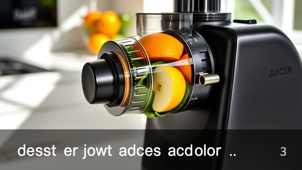 juicing efficiency and versatility