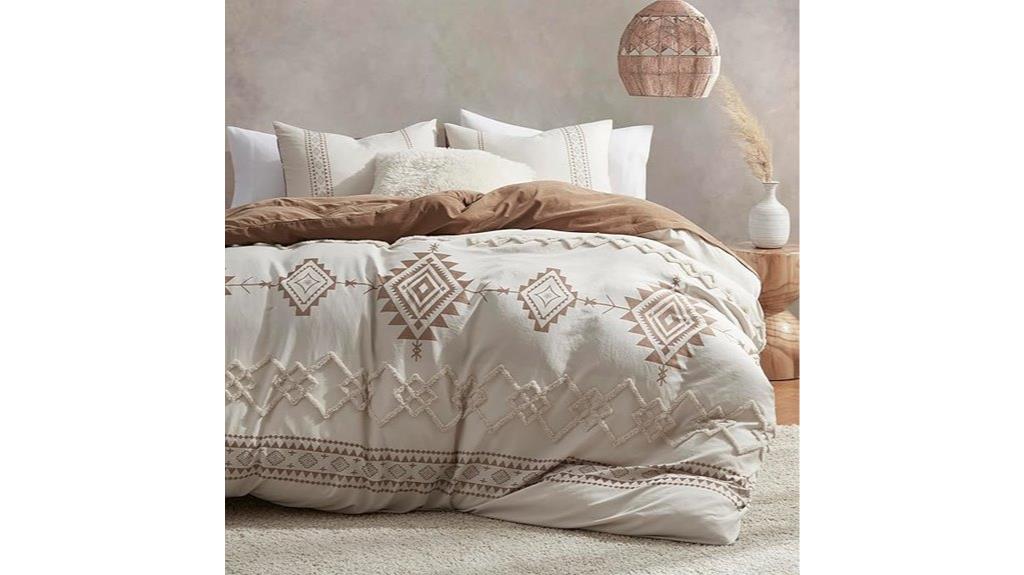 king size boho duvet