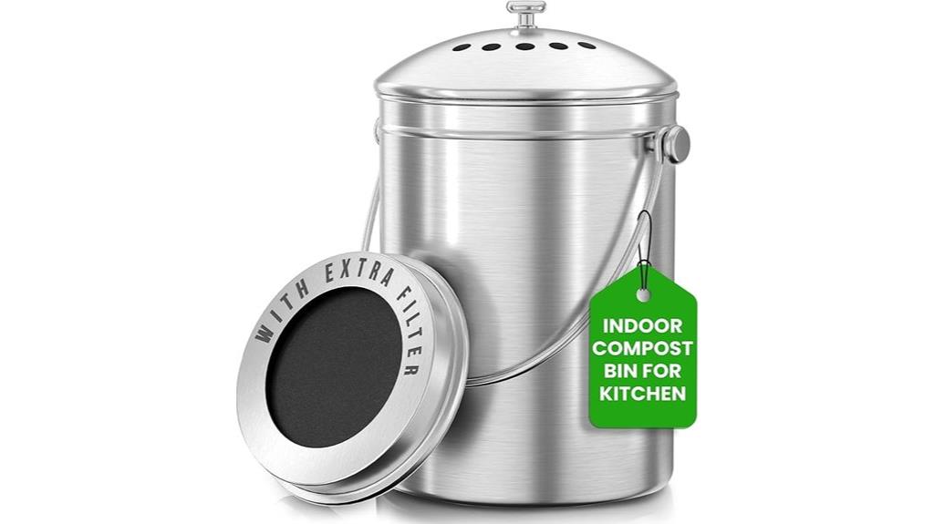 kitchen compost bin for counter