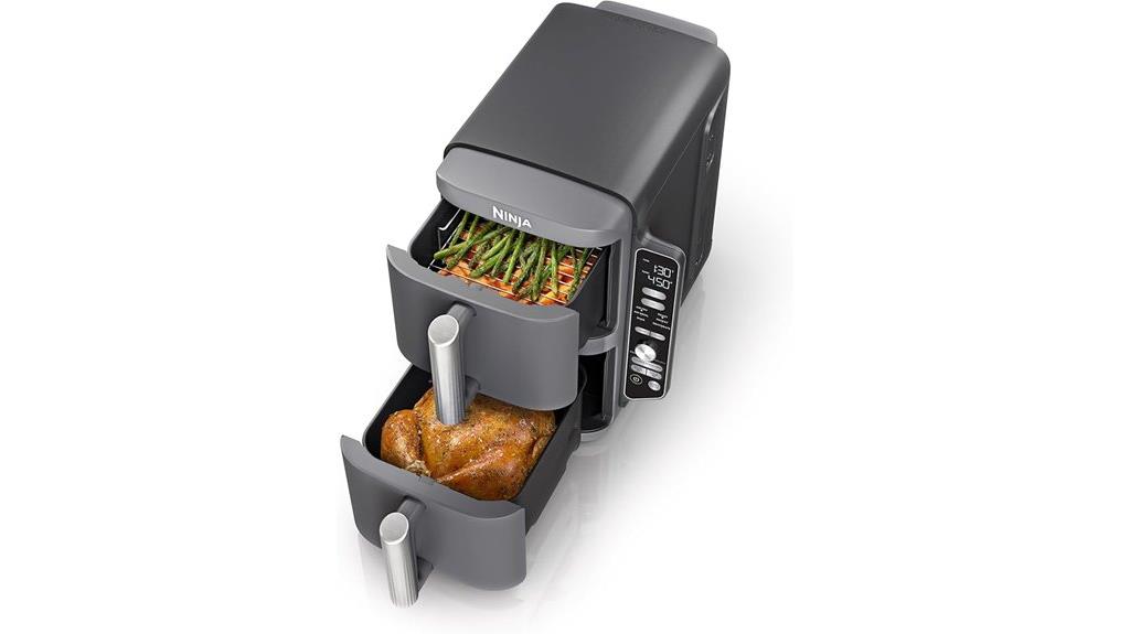 large 10qt double stack air fryer