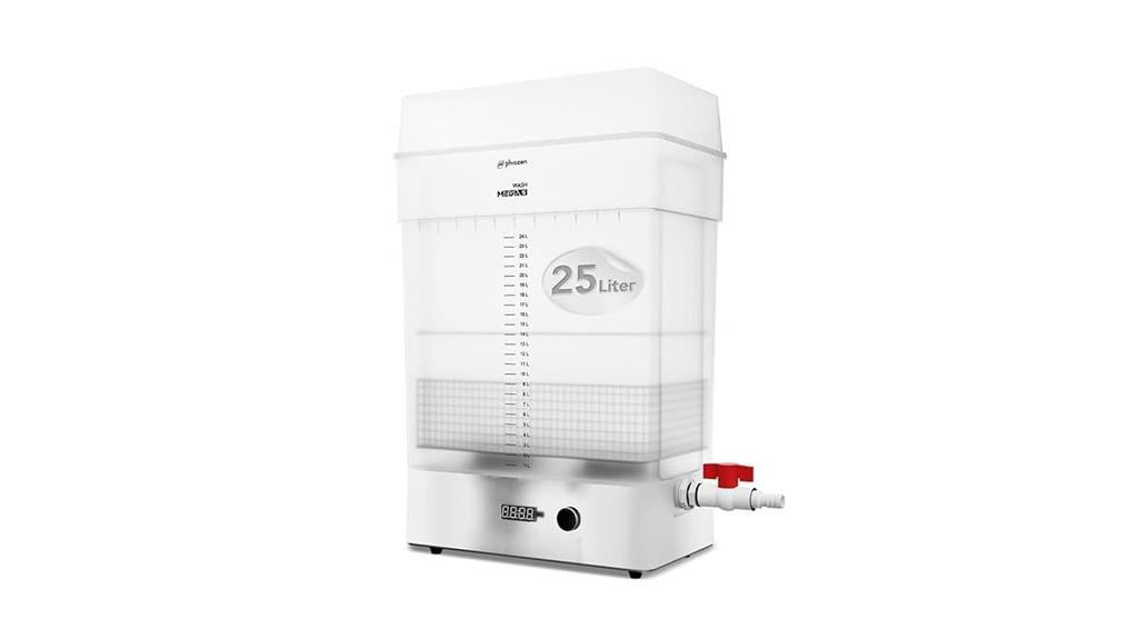 large resin washing station