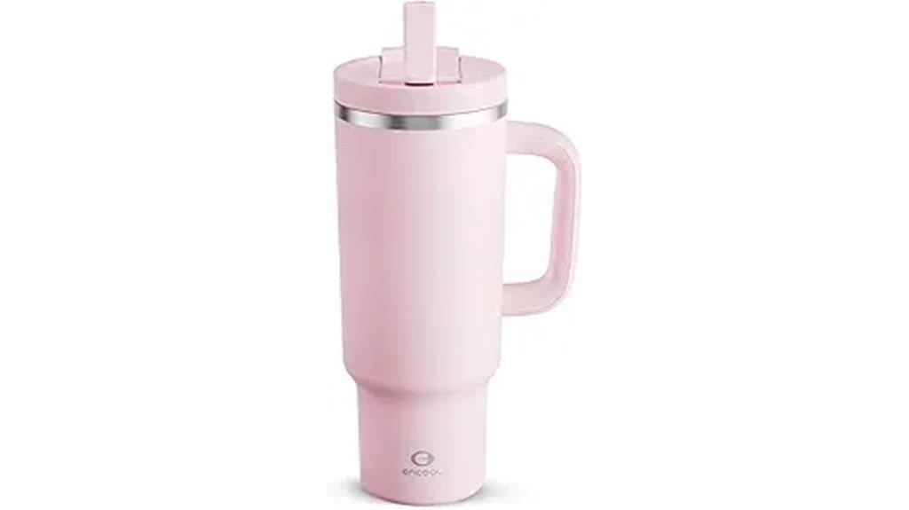 large stainless steel tumbler