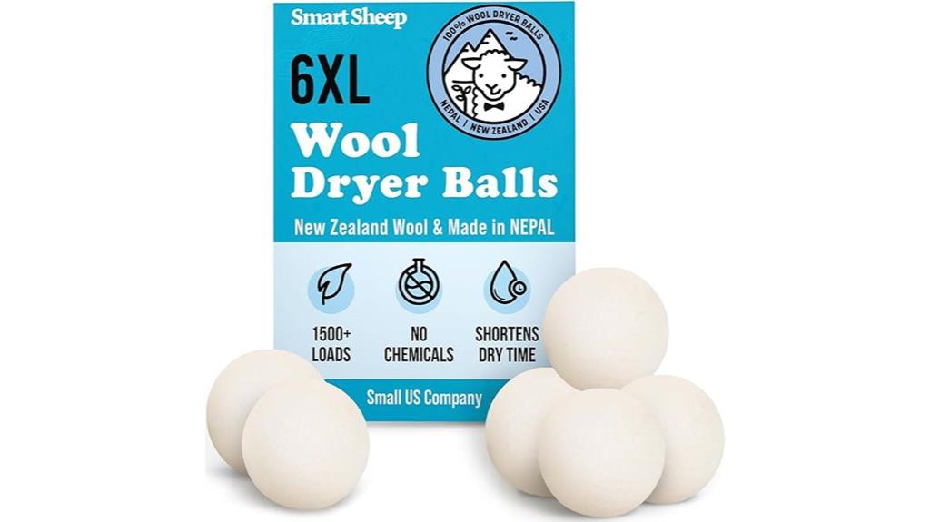 large wool dryer balls