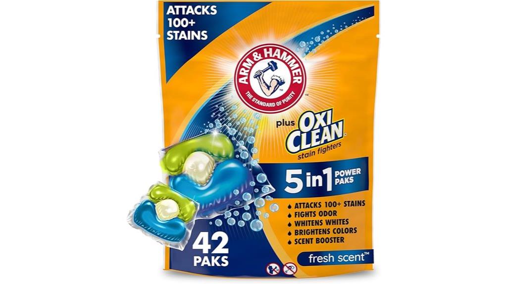 laundry detergent power paks
