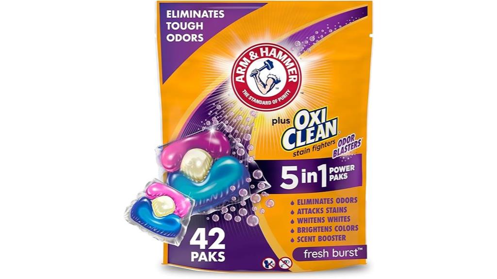 laundry detergent power paks